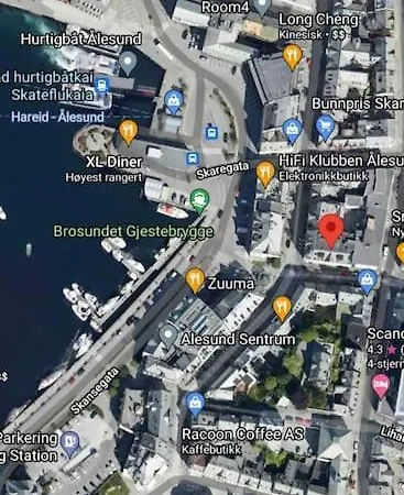 Alesund Niklas Sentrum Apartmen Ålesund Exterior photo